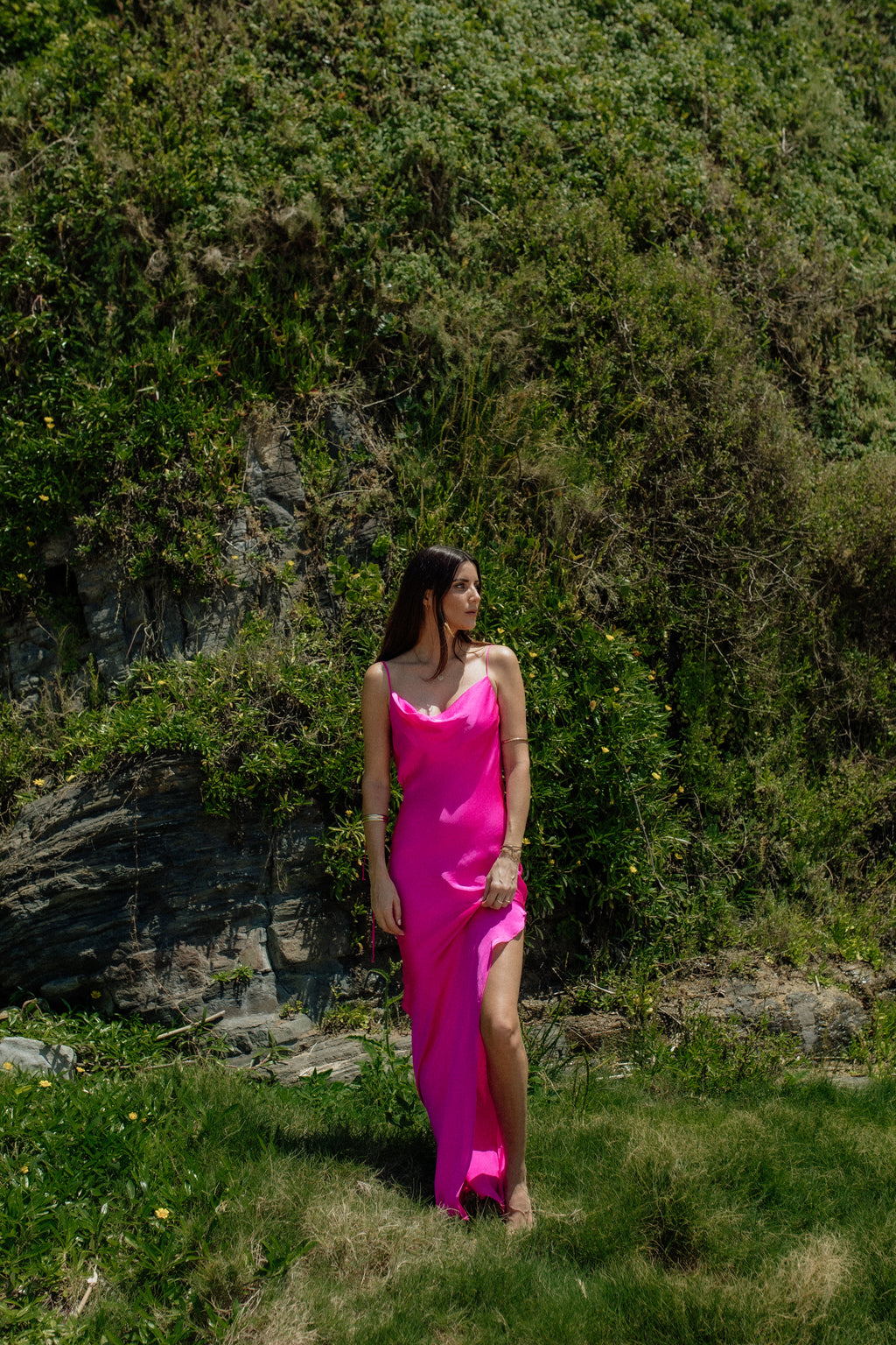 Chiara Dress Fuschia Pink LIMITED-EDITION