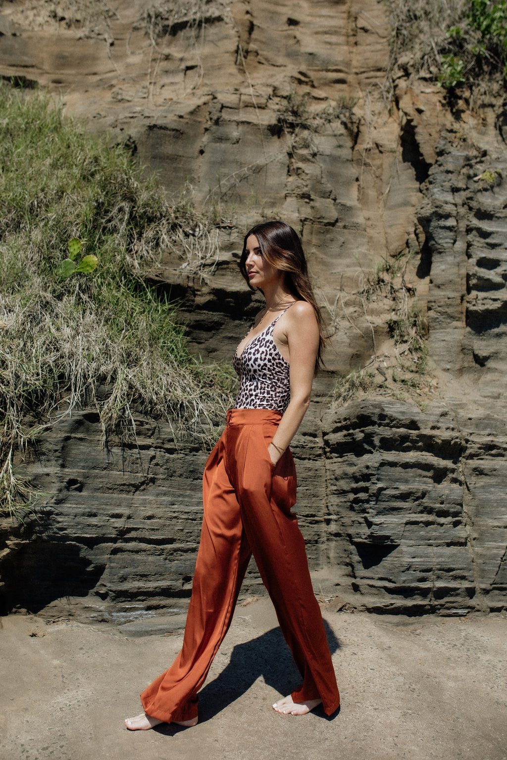 Billie Tailored Trousers tiramisu